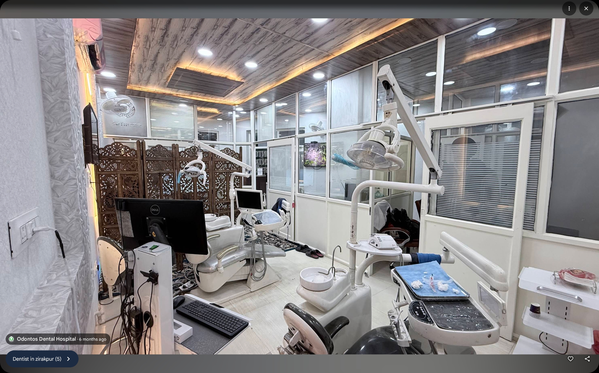 Odontos Dental Hospital operatory with modern dental chair